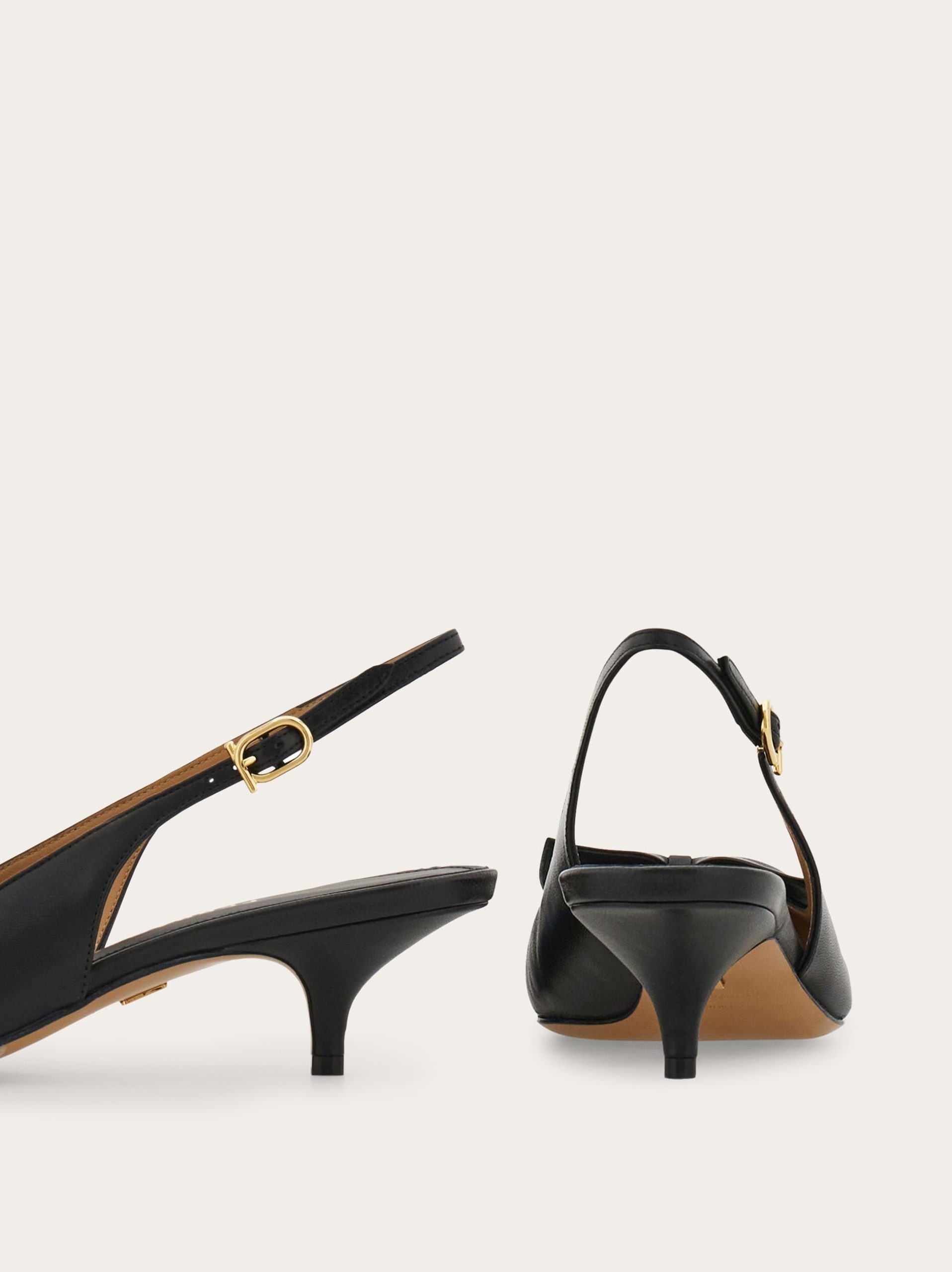 Ferragamo Soft bow slingback pump - Image 6